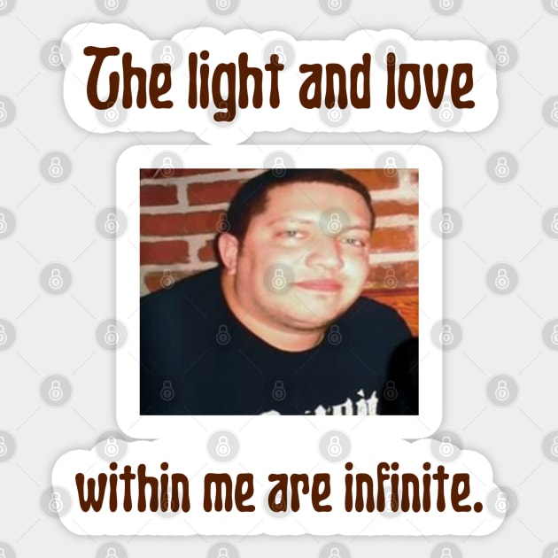 Sal Vulcano Light and Love Meme Sticker by piggysmallz